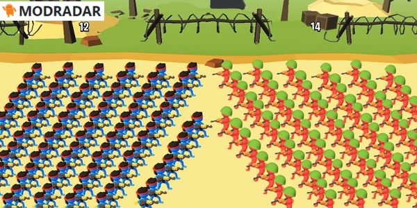 Stick army world war strategy 3 - Stick Army: World War Strategy mod v1.4.4 (Vô hạn tiền)