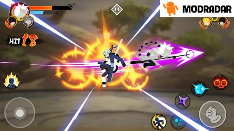 Stickman Ninja 3 Mod Perkenalkan game Stickman Ninja 3 Mod
