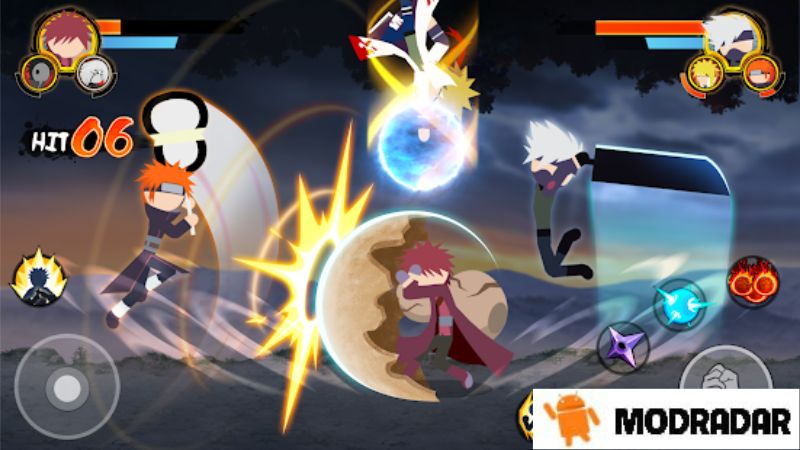 Stickman Ninja 3 Mod Fitur luar biasa dalam game Stickman Ninja 3 Mod