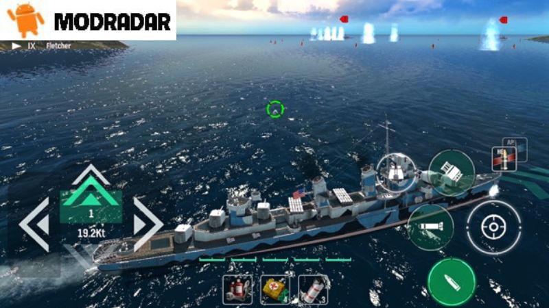 Warship World War Hack Những đặc điểm nổi bật có trong tựa game Warship World War Mod