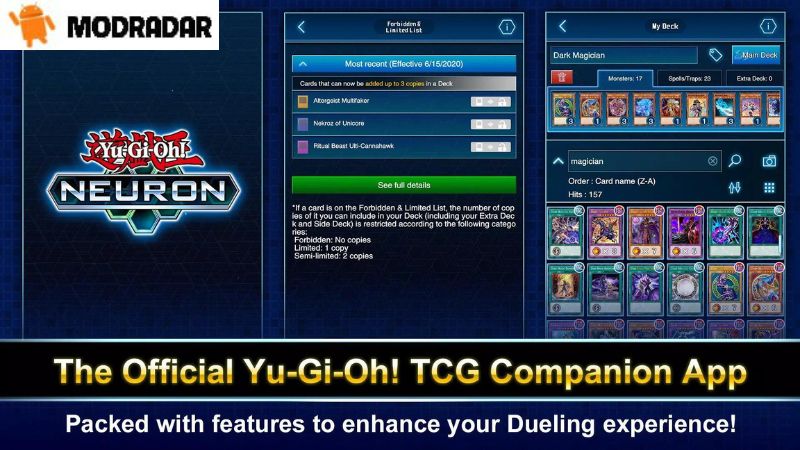 Yu-Gi-Oh! Neuron Mod Yu-Gi-Oh! Neuron Mod có nhiều chức năng