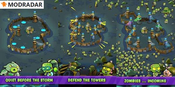 Setting a strategy is not skillful Zombie Towers MOD Setting a strategy is not skillful Zombie Towers MOD