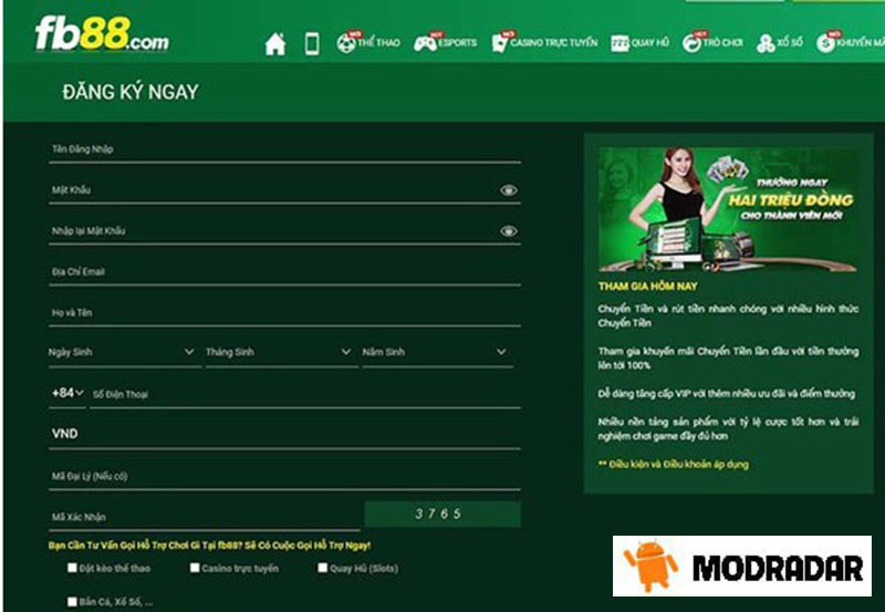 Guide to Register and Log in to FB88