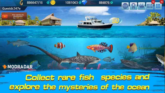 Fishing Championship Mod Các thành tích trong trò chơi