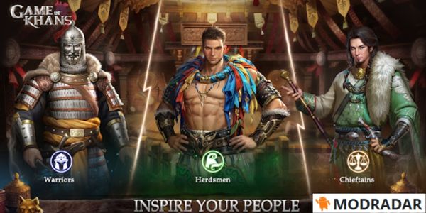 Karakter yang beragam dan banyak keindahan di Game of Khans Karakter yang beragam dan banyak keindahan di Game of Khans
