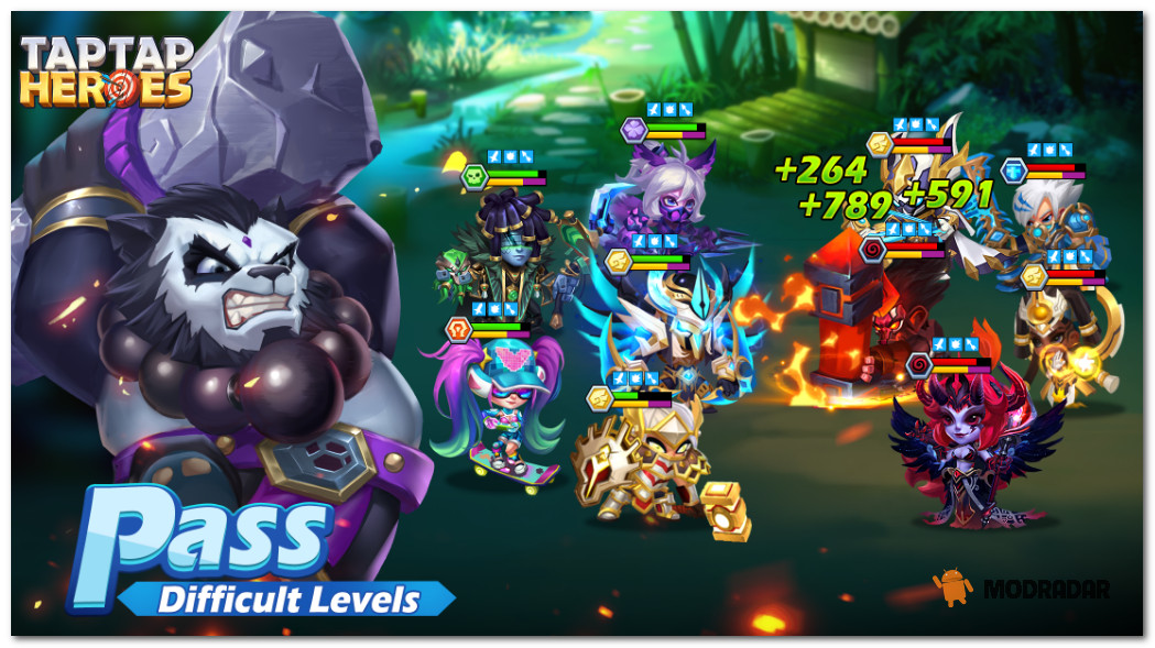 hovan3 - Taptap Heroes Mod 1.0.0320 (Uang Tidak Terbatas)