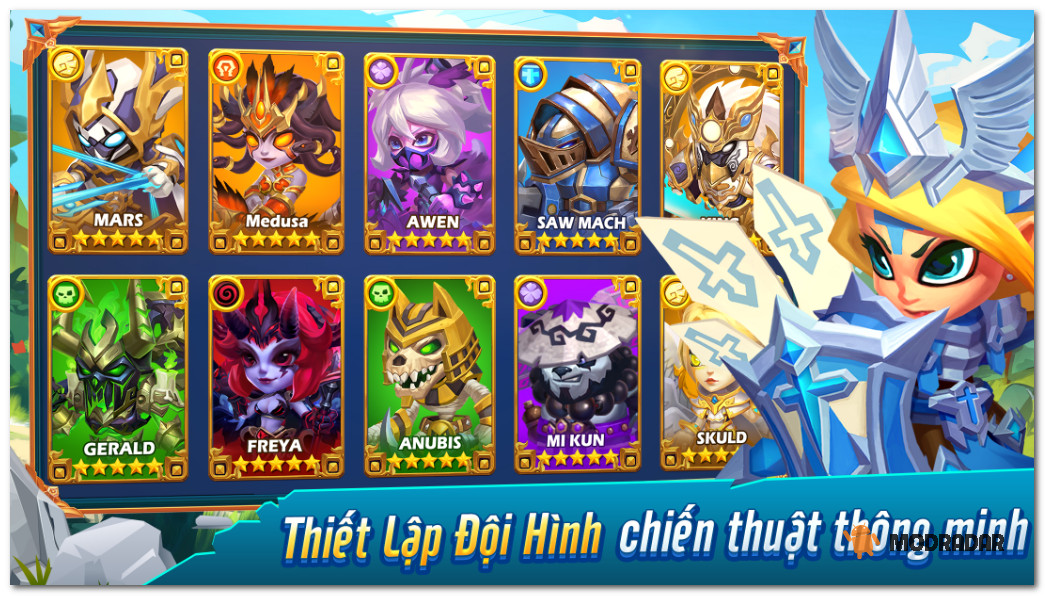 hovan5 - Taptap Heroes Mod 1.0.0320 (Vô Hạn Tiền) Giới thiệu Taptap Heroes Mod Apk