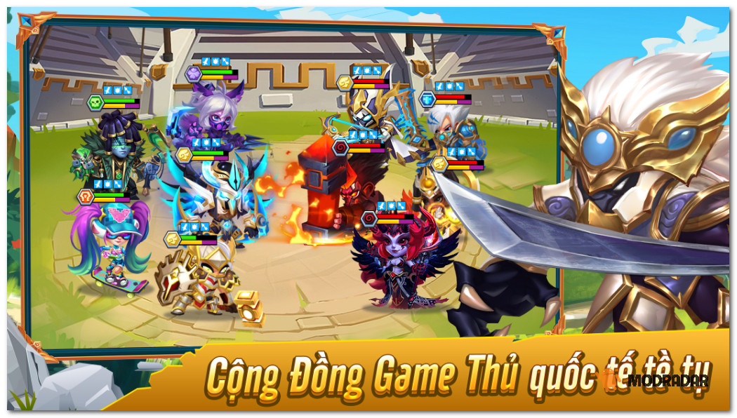 hovan7 - Taptap Heroes Mod 1.0.0320 (Vô Hạn Tiền) GamePlay Taptap Heroes