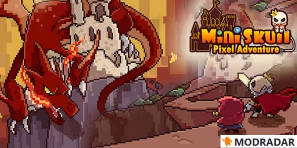 Desire to become the hero of the little skull Mini Skull - Pixel Adventure mod