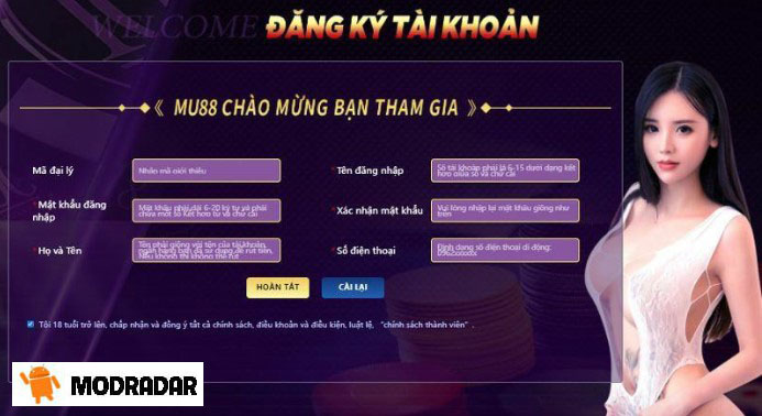 Mu88 Registration Guide