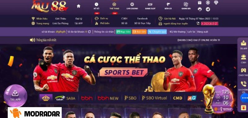 Outstanding advantages of Mu88 bookmaker