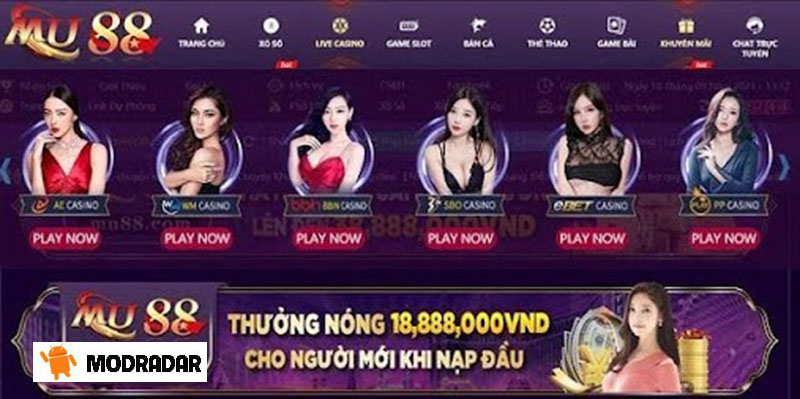 Mu88 Online Casino