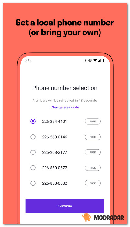 TextNow Mod Giới thiệu ứng dụng TextNow Mod