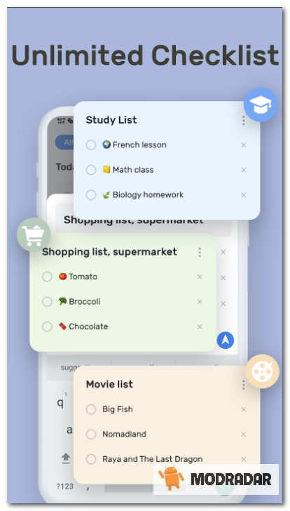 To-Do List mod Rencanakan untuk membantu pengguna