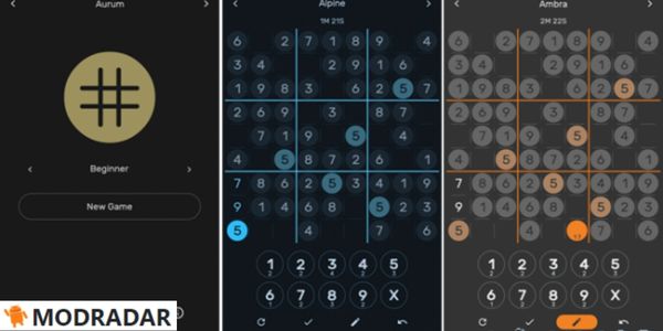 Tự do lựa chọn màu sắc Sudoku - The Clean One MOD Tự do lựa chọn màu sắc Sudoku - The Clean One MOD