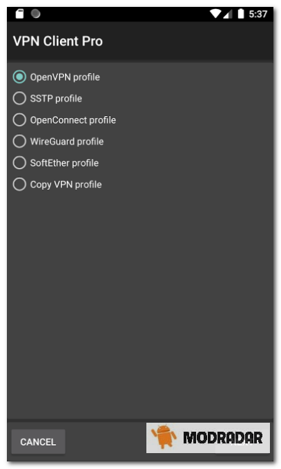 toi3 - VPN Client Pro Mod V1.01.98 (Premium Unlocked) Ensure user privacy safety
