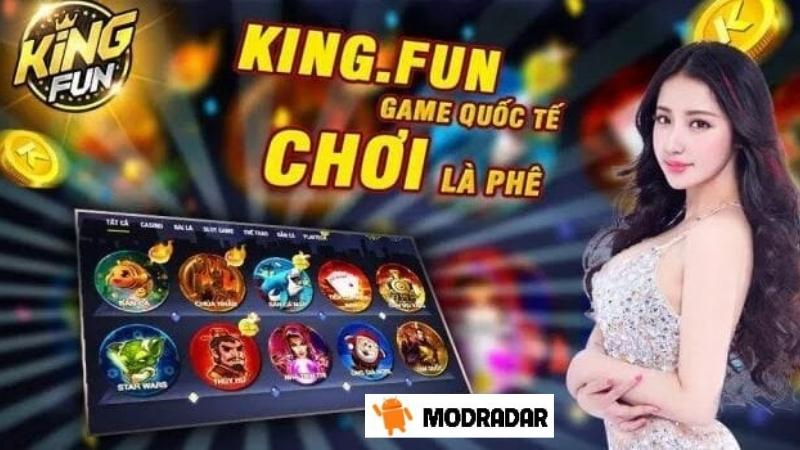 kingfun 1 - Download Casino KingFun v1.0 game portal for Android Overview of Kingfun's game portal at MODRADAR