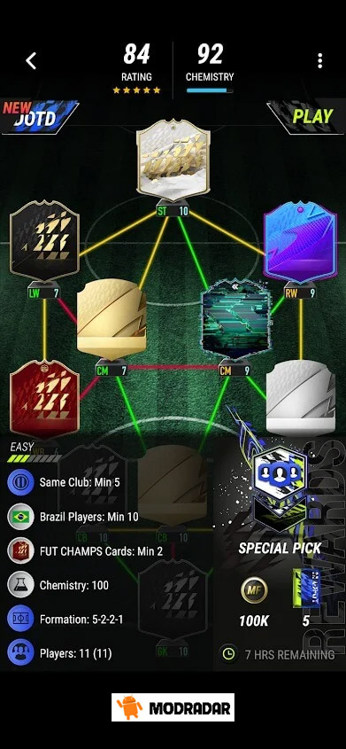 madfut 21 mod apk 01 - Madfut 21 mod 1.3.2 Free Shopping madfut-21-mod-apk