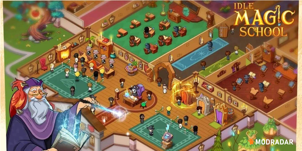 Idle Magic School Mod Apk Idle Magic School Mod Apk