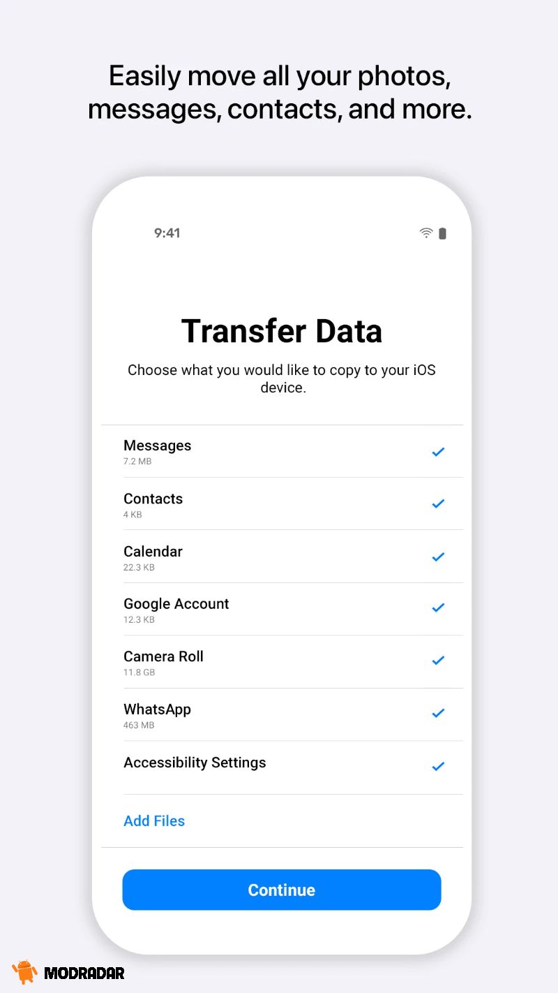 Move to iOS APK Move to iOS APK