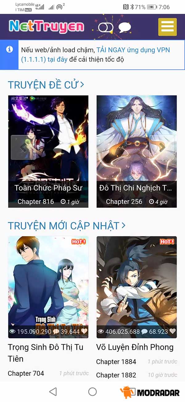 Nettruyen mod download-nettruyen-apk