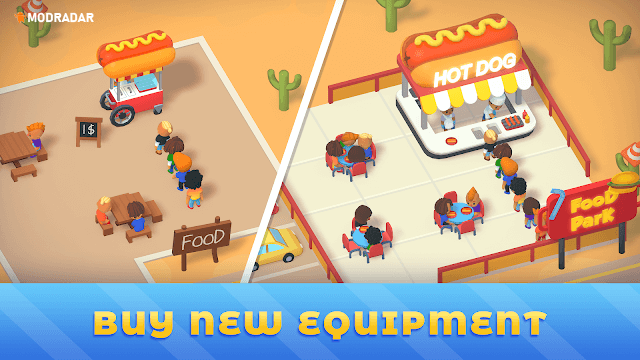 Idle Food Park Tycoon mod Idle Food Park Tycoon mod