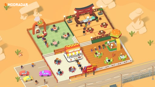 Idle Food Park Tycoon mod Idle Food Park Tycoon mod