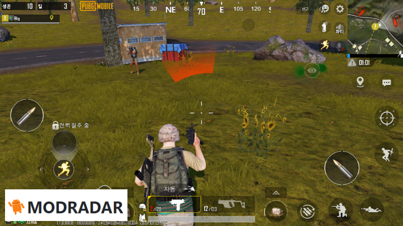 PUBG Mobile Han Quoc MOD Attractive gameplay