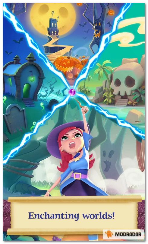 saga003 - Bubble Witch 2 Saga mod 1.144.0 (Unlimited Gold, Lives)