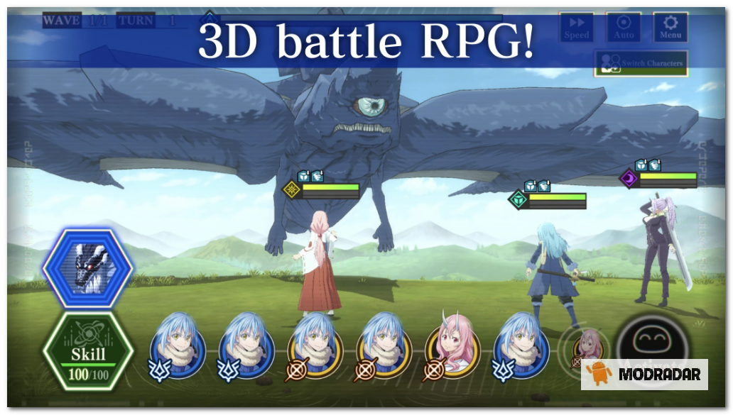 slime - Tensura Lord of Tempest Mod V1.9.0 (Menu) Sáng tạo thành phố cho riêng mình Tensura Lord of Tempest