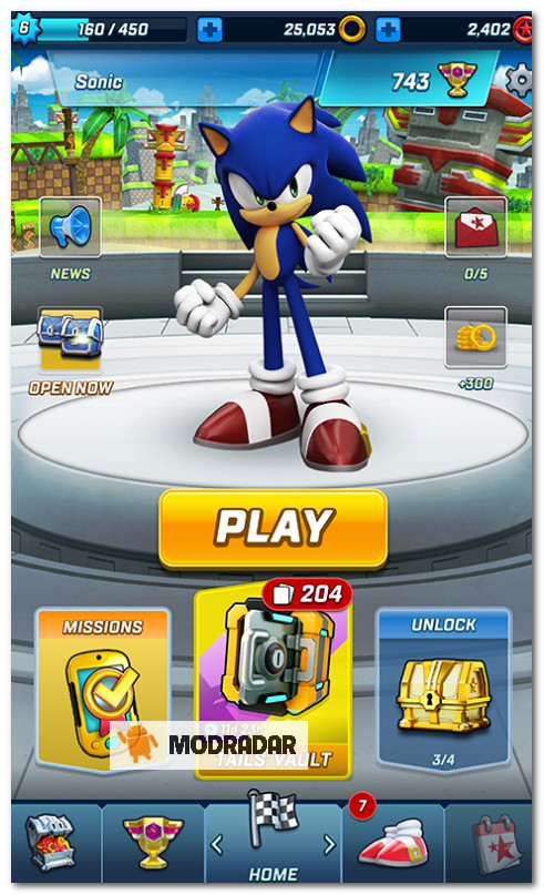 sonic03 - Sonic Forces mod v5.3.2 (Uang yang tidak terbatas)