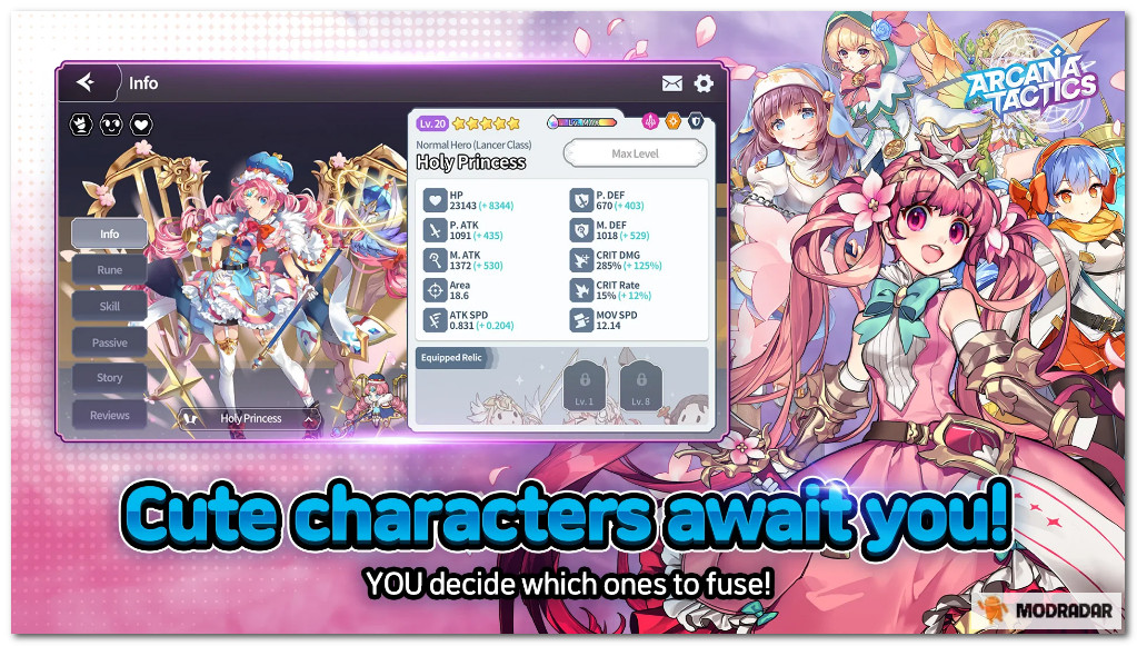 tactic004 - Arcana Tactics mod v5.0.0 (Unlimited Money)