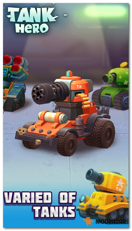 Tank Hero mod Tank Hero mod